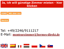 Tablet Screenshot of hermes-direkt.ch